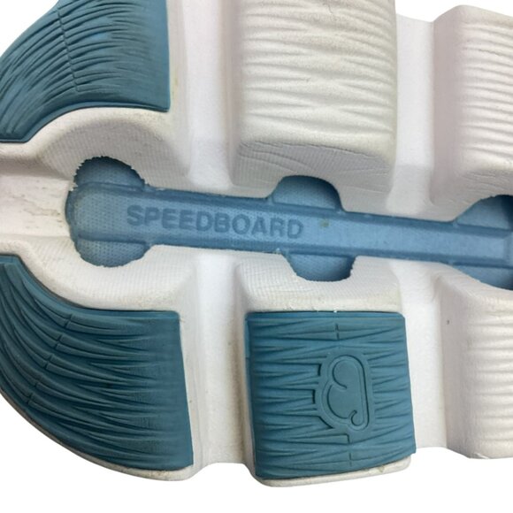 On Cloud Cloudswift Helion Womens 8 Sneakers Running Athletic Shoes Blue - Picture 10 of 14